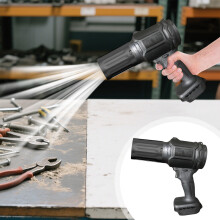 Cordless Leaf Blower – Handheld Battery-Powered Air Blower with Replacement Tube, Strong Wind for Leaves, Dust, Patio, Lawn & Snow