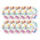 10Pcs Happy Easter Paper Plates, Bunny & Egg Design Disposable Dinnerware for Parties 1