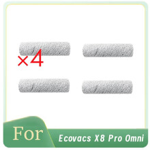 4 Pezzi di Straccio A Rullo per Accessori per X8 Pro Omni Sweeper Efficienza di Pulizia Migliorata