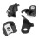Fiat 500 Left Headlight Bracket Replacement Kit Durable Plastic 9
