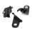 Fiat 500 Left Headlight Bracket Replacement Kit Durable Plastic 15