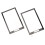 X4 Action Camera Tempered Glass Screen Protector, Scratch-Resistant, 2 Sets 2