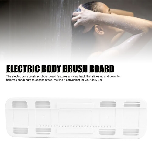 Electric Back Scrubber Replacement Plate ABS Bathroom Accessory 2
