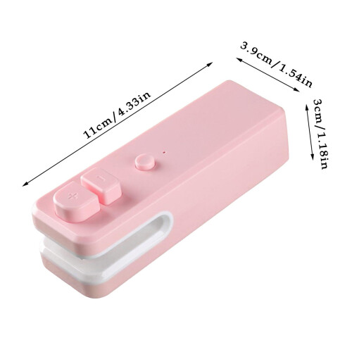 Mini scelleuse de sacs rechargeable USB, outil de thermoscellage 2 en 1 2