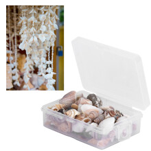 Sea Shell Craft Set Featuring Conch and Snail Seashells for Jewellery and Decor