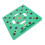 Garden Seedling Spacer Tool Plastic Color Coded Planting Guide 8