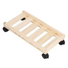 Wooden CPU Stand for Office & Home, 45x23x9.5cm Heat Dissipation Rack