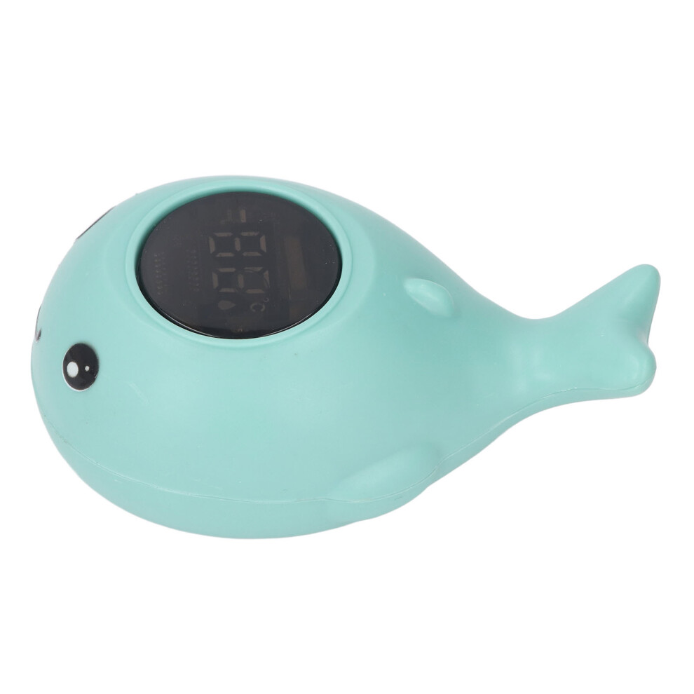 Blue Whale Baby Bath Thermometer Led Display Water Floating Toy, Abs, 600Mah