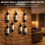 (Straight Type) Metal Wine Rack - Wall Mounted Single Bottle Holder 5