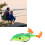 Doppelpropeller-Froschangeln, PVC-Künstköder, 9,5 cm, langlebig 1