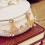 Women Rhinestone Ear Studs Rose Gold 1 Pair 4