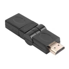 HDMI Male to Female Adapter 360 Rotating Connector for TV Projector Computer HD Signal Preservation
