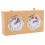 Mechanical Wood Chess Timer Portable Stress Relief Clock 15.4cm 15