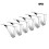 (6pcs) Stainless Steel Tablecloth Clips 1-12PCS 2