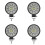 4X Car LED Work Light 3 Inch Round LED Floodlight Auxiliary Light Offroad Modification Light 1