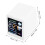 LCD Digital Calendar Clock with WiFi Weather Forecast, White 2