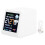 LCD Digital Calendar Clock with WiFi Weather Forecast, White 3