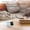 LCD Digital Calendar Clock with WiFi Weather Forecast, White 4