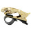 (Gold) Car Leopard Phone Holder Clip Adjustable Stand 2
