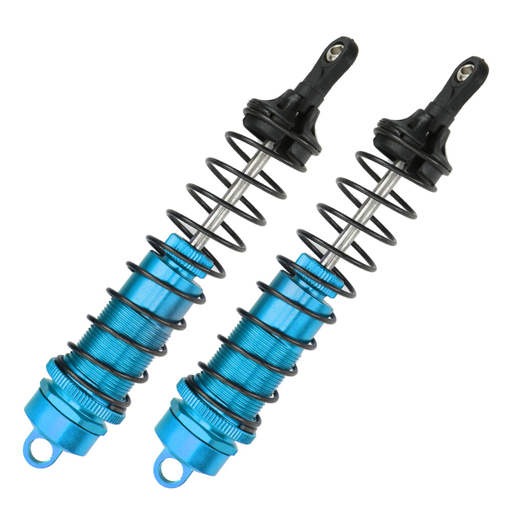 2Pcs Rc Oil Filled Shock Absorbers 140Mm For 1/8 Rc Car With Finish Blue 9401391436743