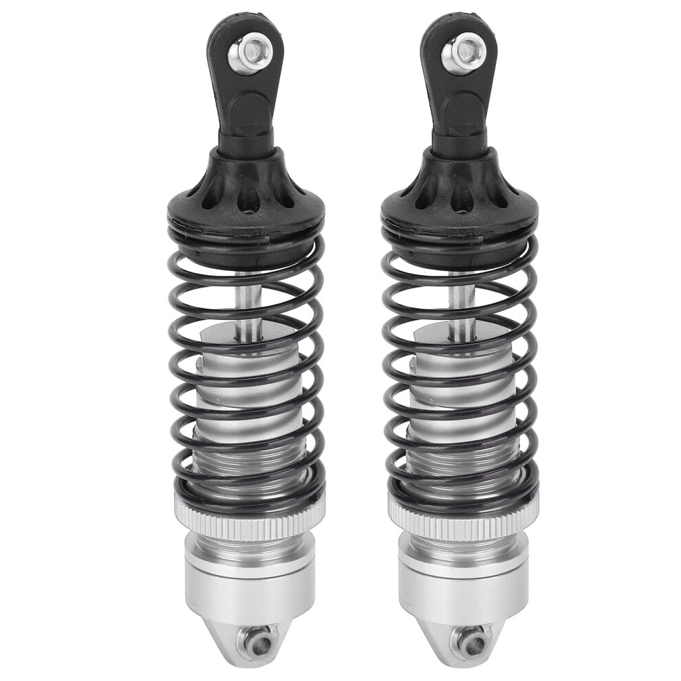 2Pcs 100Mm Metal Rc Shock Absorbers For Slash 2Wd Rc Car Silver 9481391436820