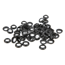 Fishing Rod Building 60pcs Silicone Winding Check Dress Ring Adapter 9.5MM