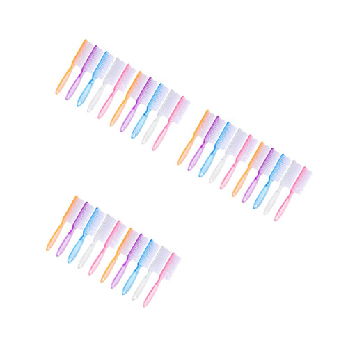 30Pcs Small Handheld Nail Dust Brushes Plastic for Clean Nail Care 1