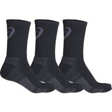 ASICS Training Crew (3 Pack), Black, Small