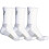Asics ASICS Trainingssocken Crew (3-pack), Wit, Klein 1