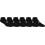 Asics ASICS Invasion No Show (6 Pack), Zwart, Groot 1