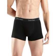 Calvin Klein Ropa Interior Negra Trunks Bajos