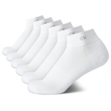 Calvin Klein Dames Kwart Sokken - 6-Pack Atletische Prestaties Comfortabele Hardloopsokken voor Dames (Maten: 4-10)