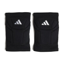 Adidas Ginocchiere Elite per Pallavolo Unisex, Nero/Bianco, Piccole