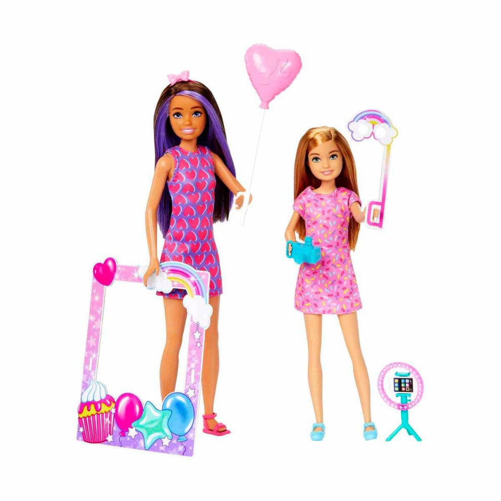 Barbie Celebration Fun Birthday Skipper And Stacie Doll 2-Pack