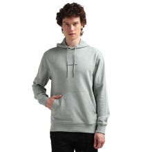 Calvin Klein Baumwoll Kapuzenpullover Slate Gray
