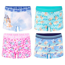 Bluey Exclusieve Ondergoed en Shorts met Bingo, Bandit en meer, Maten 2/3T - 8