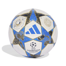 Adidas Unisex UEFA Champions League Mini Fodbold, Hvid/Mørkeblå/Pantone/Metallic Guld, 1