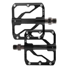 2pcs Anti Slip Textured Bike Pedals Enhances Grip-Black