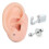 (1) Safe Self-Piercing Kit w/ Stud - Easy Use 3