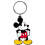 Disney Disney Retro Mickey Soft Touch PVC Bag Clip 1