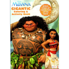 Disney - Moana - Gran Libro para Colorear y Actividades - 200 Páginas