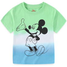 Disney Mickey Mouse Jongens Korte Mouw T-Shirt voor Baby's en Peuters Groen