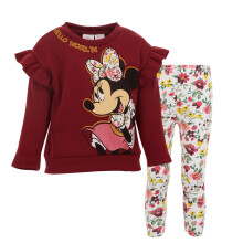 Conjunto de Sudadera y Leggings para Niña Infantil Minnie Mouse Multicolor 18 Meses