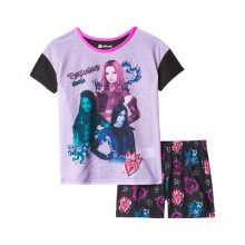 Disney Piger Descendants 2-Dele Løs Pasform Pyjamas Sæt, WICKEDLY COOL 2, 8