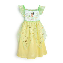 Vestito da Notte Disney Ragazze Principessa Fantasia, AMORE PRINCIPESSA TIANA, 2T