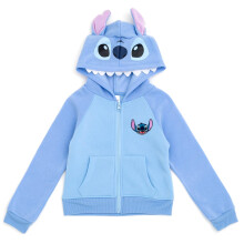 Disney Lilo & Stitch Felpa con Cappuccio per Ragazze 10-12 Blu