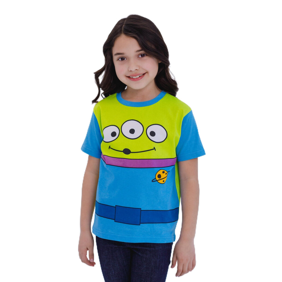 Disney Pixar Toy Story Alien Infant Baby Boys Matching Family Cosplay T-Shirt 12 Months Blue