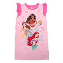 Disney Pige Natkjole, Bløde & Søde Pyjamas til Børn, PRINSESSE FEST, 2T