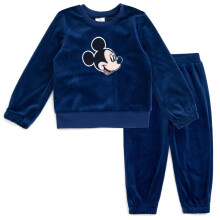 Conjunto de Sudadera y Pantalones de Terciopelo para Niños Toddler Mickey Mouse 3T