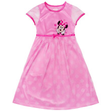 Disney Minnie Mouse Camisón para Niñas, Vestido de Fantasía, Pijamas Suaves y Lindos para Niños